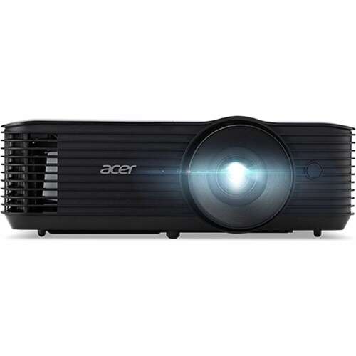 Acer H5386BDI projector, front view, black