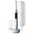 Oral-B iO10 Stardust White elektrische Zahnbürste mit Ladestation und Reiseetui