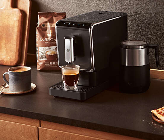 Tchibo esperto caffe automata kávéfőző, fekete