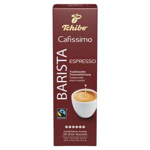 Capsule Tchibo Cafissimo Barista Espresso, prăjite tradițional în tambur, cu aromă delicată amară și o notă de nucă - Alimente & Băuturi