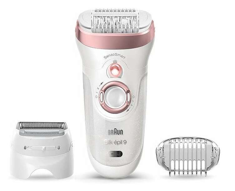 Braun Silk-épil 9 SensoSmart Epilátor, Fehér