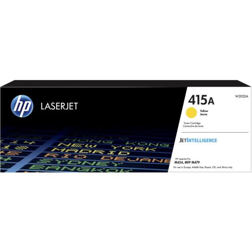 HP 415A sárga tonerkazetta - LaserJet - Eredeti 140164980 - Irodaszer