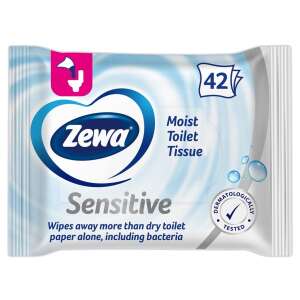 Toalettpapír nedves 42 lap/csomag Zewa Pure 50583510 Nedves WC papírok