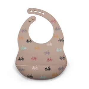 Silikon Lätzchen mit Taschen - Fahrrad