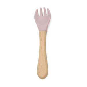 Bambuszbesteck mit Silikonspitze – Gabel