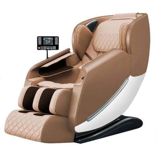 Masážne kreslo Asaka MC-006SL-BEIGE LUXUS, béžová farba, masáž celého tela