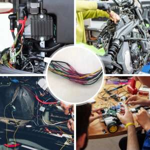 Hőzsugorító Cső Készlet - 530 db - Több Méret és Szín