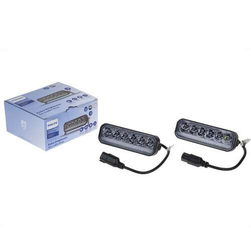 Philips Ultinon Drive LED-Zusatzfernlichtlampe 6000K 16cm mit Positionsanzeige 2Stk/Packung 49778731