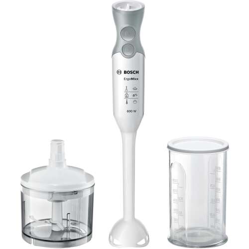 Mixer vertical Bosch MSM66020 cu accesorii tocător și pahar gradat