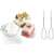Bosch MFQ36470 hand mixer whisk attachments, used for whipping cream and making meringue