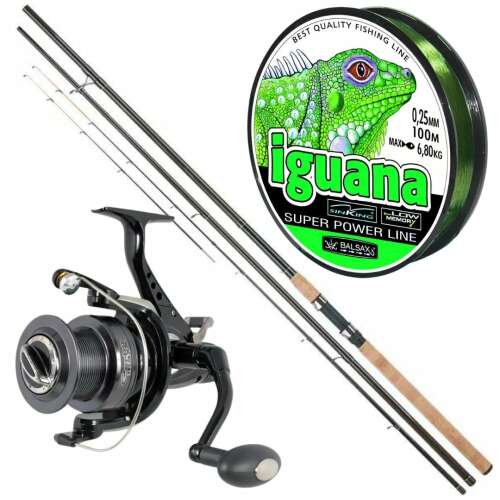 Konger Carbomaxx feeder szett ors, bot és zsinórral