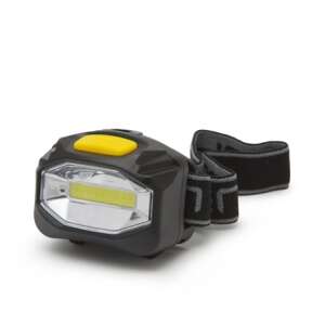 Phenom 18628 COB LED Headlamp, black headlamp with adjustable head, battery powered - Flashlight & Headlamp