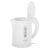 Adler AD1371W white electric kettle with open lid, front view