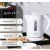 Adler AD1371W white electric kettle features infographic