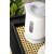 Adler AD1371W white electric kettle on a tray