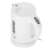Adler AD1371w white electric kettle, 0.8L capacity, side view