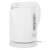 Adler AD1371W white electric kettle on base
