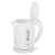 Adler AD1371W white electric kettle with open lid