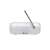 JBL Tuner 2 portable Bluetooth speaker with radio, white, back view