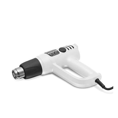Fahrenheit 2000W Heat Gun, white, angled view