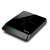 Girmi PI04 induction hob, black, 1 cooking zone, timer, digital display, angled view