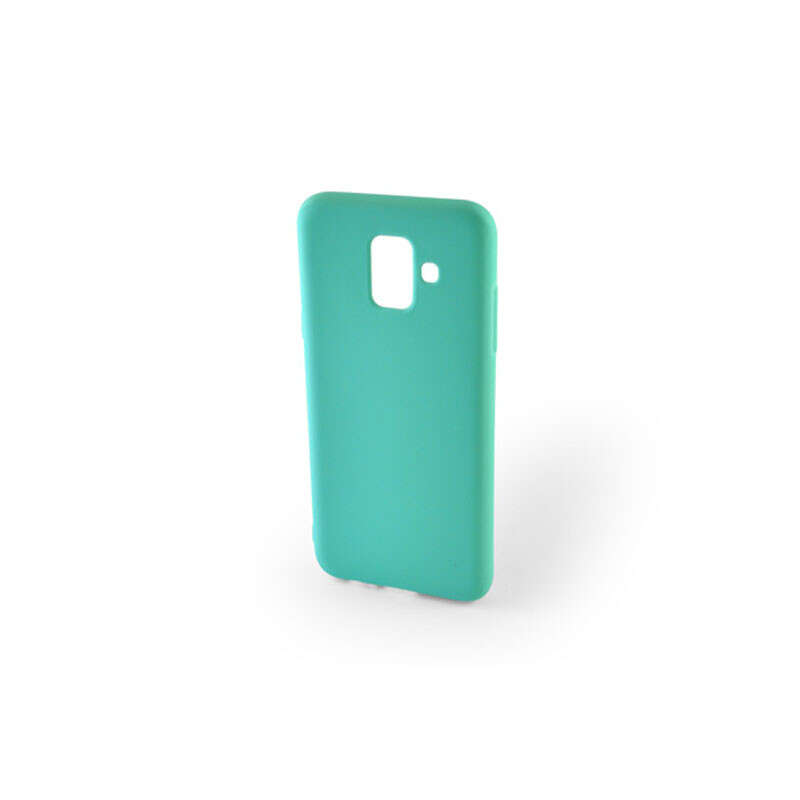 Matt TPU műanyagtok Samsung Galaxy A6 (2018) A600 zöld
