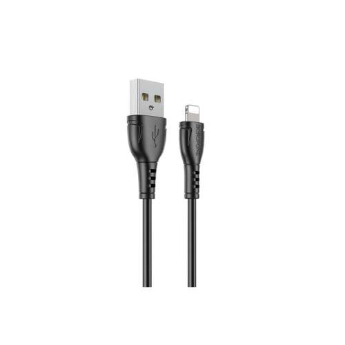 Borofone BX51 Triumph fekete USB-Lightning töltő és adatkábel