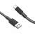 Hoco X69 Jaeger USB-C töltő és adatkábel, fekete