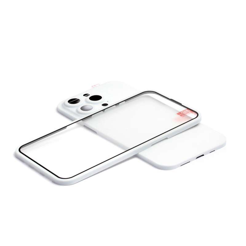 360 Full Body iPhone 12 Pro 6.1 TPU Tok + Üvegfólia Fehér