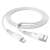 Hoco Ferry X70 iPhone Lightning Daten- und Ladekabel 2,4A 1m weiß 146788522