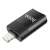 Hoco UA17 Lightning-USB 2.0 adapter, fekete