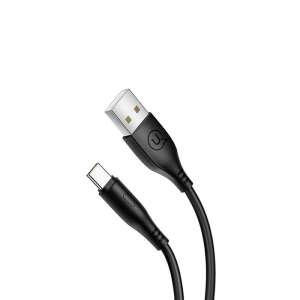 Usams U18 USB-C töltőkábel, fekete - Kábel