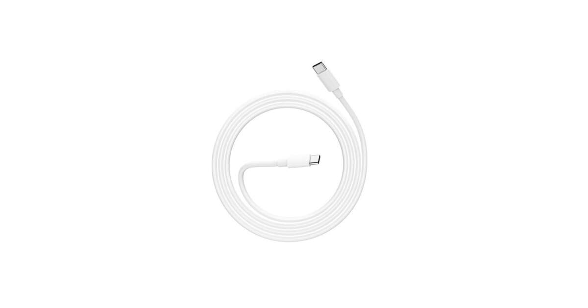 Borofone BX44 Type-C / Type-C Kábel 100W 2 Méter Fehér | Pepita.hu
