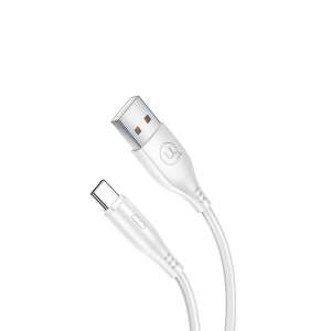 Cablu de încărcare USAMS U18 USB la Type-C, alb, 1 metru - USAMS Cabluri USB