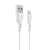 Cablu USB la Lightning Borofone BX51 Triumph, alb, 1 metru