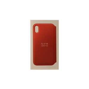 ANT iPhone XR Notesz Bőrtok Piros 49834059 