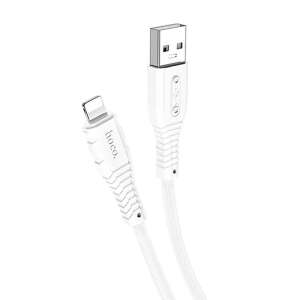 Hoco X67 Nano Lightning auf USB Kabel, weiß, 1 Meter - Lightning-Kabel