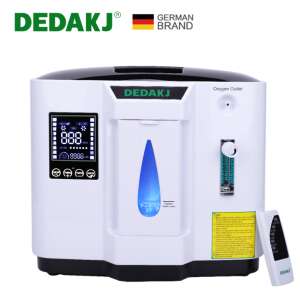 Dedadkj 7L Oxygen Concentrator with LED display, remote control, and flow regulator - Humidifier, Oxygen concentrator, Foot Massager and Electric Blanket Warmer