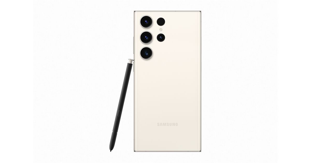 Samsung smartphone galaxy s23 ultra (cream, 256 gb) SM-S918BZEDEUE