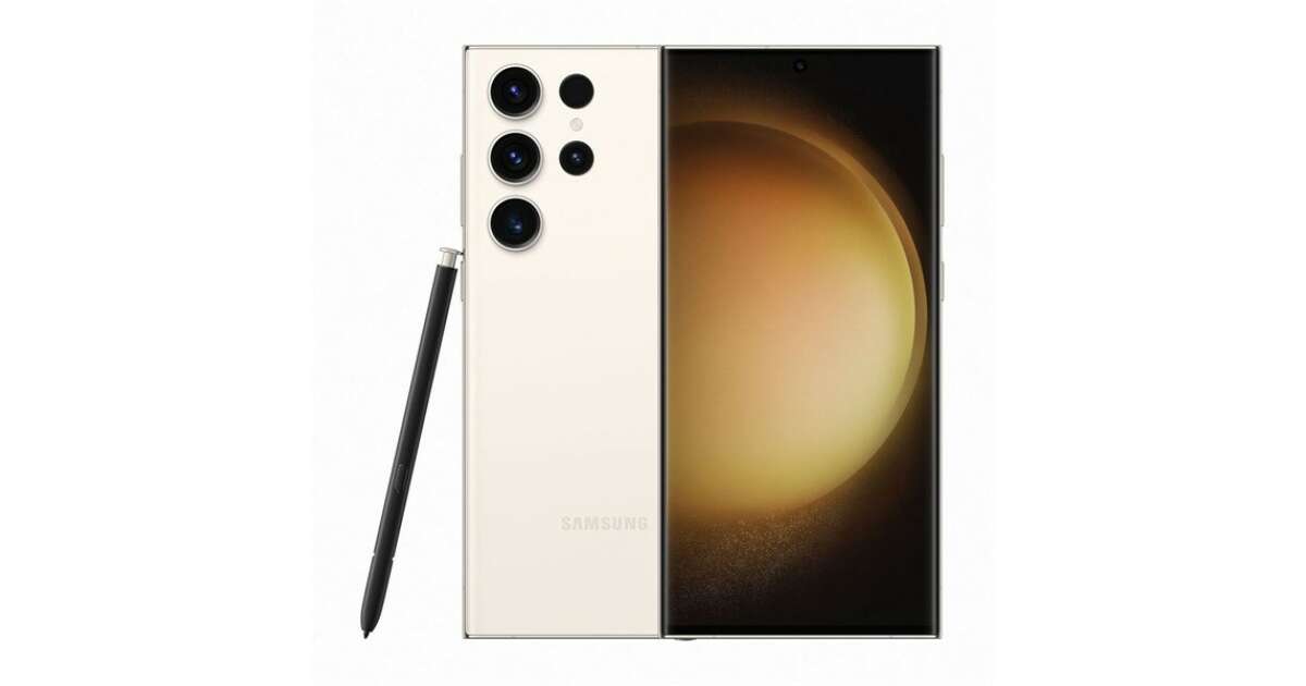 Samsung smartphone galaxy s23 ultra (cream, 256 gb) SM-S918BZEDEUE