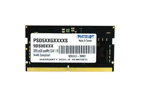 Patriot Memory Signature PSD516G480081S memóriamodul 16 GB 1 x 16...