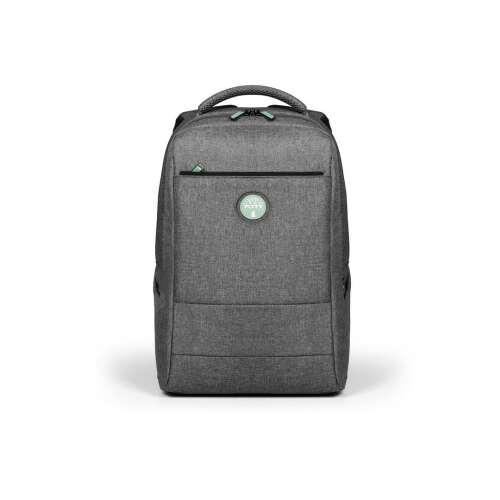 Раница за лаптоп Port Designs YOSEMITE Eco XL 15,6 инча, сива, предна гледка