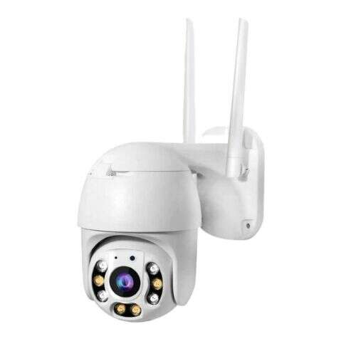 Hisee X 3MP Kültéri Wifi Smart HD Kamera, fehér, vízálló, A6