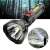 ZJ-04 Rechargeable Spotlight in use, powerful LED flashlight with side light, USB charging