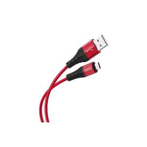 Hoco X38 Cool piros USB-Micro-USB töltő és adatkábel, 1 méter hosszú - Hoco