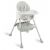Ricokids Milo foldable high chair in gray