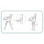 Ricokids Milo high chair folding mechanism diagram