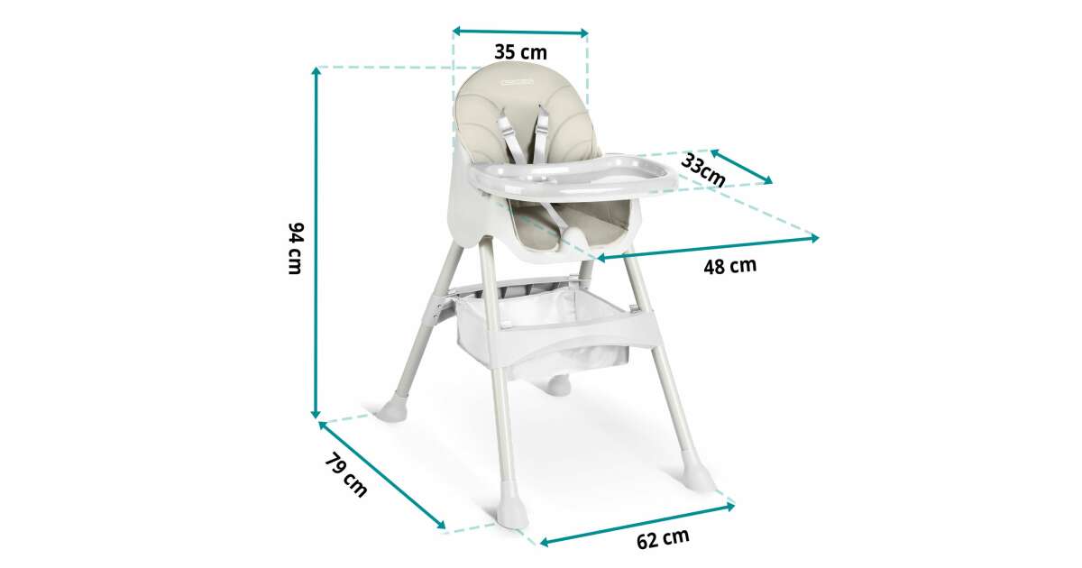 【新品、未使用】BABY MILO FOLDABLE CHAIR 新品、未使用】BABY MILO FOLDABLE CHAIR