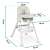 Ricokids Milo high chair dimensions, grey