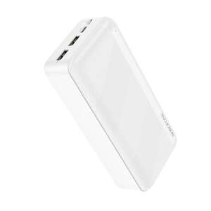 Borofone BJ27B Pindar 30000 mAh power bank, biela, pohľad pod uhlom - Borofone